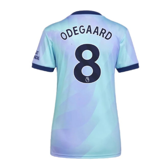 2024-2025 Arsenal Third Shirt (Womens) (Odegaard 8) — Shop Now