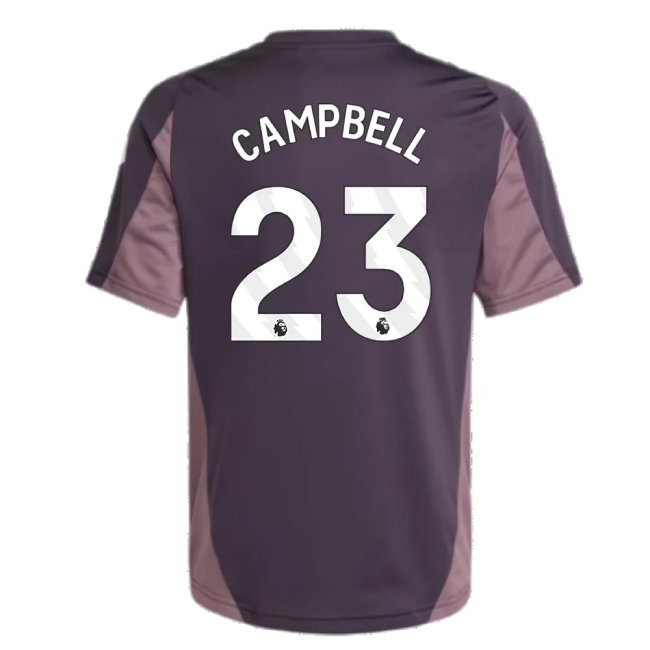 2024-2025 Arsenal Training Jersey (Aurora Black) - Kids (Campbell 23) — Buy Now