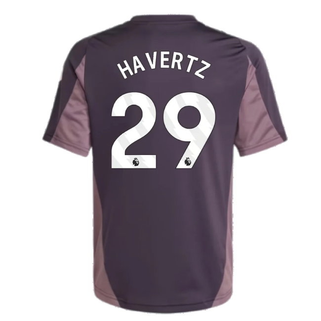 2024-2025 Arsenal Training Jersey (Aurora Black) - Kids (Havertz 29) — Buy Online