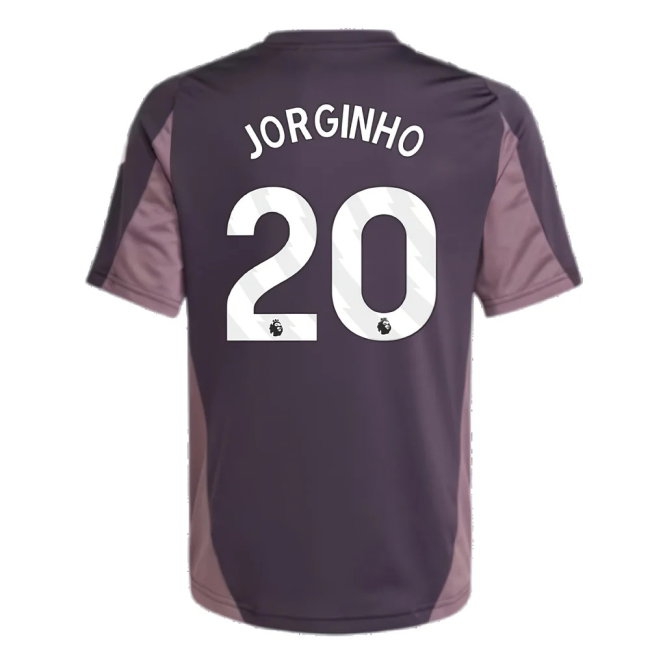 2024-2025 Arsenal Training Jersey (Aurora Black) - Kids (Jorginho 20) — Buy Now