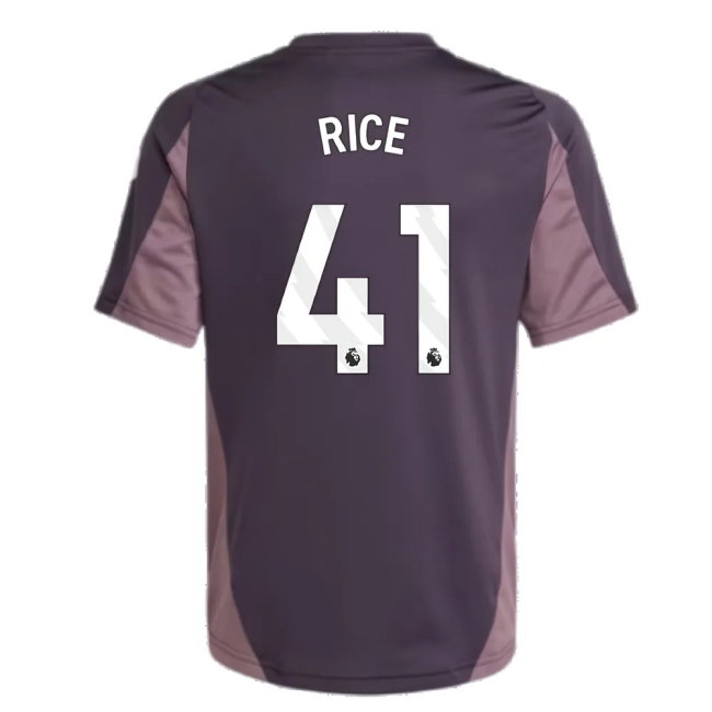 2024-2025 Arsenal Training Jersey (Aurora Black) - Kids (Rice 41) — Shop Online
