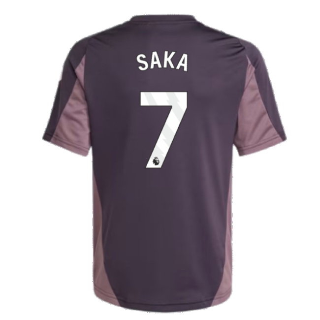 2024-2025 Arsenal Training Jersey (Aurora Black) - Kids (Saka 7) — Buy Online