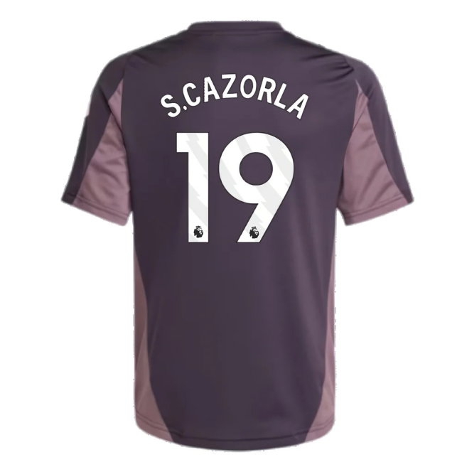 2024-2025 Arsenal Training Jersey (Aurora Black) - Kids (S.Cazorla 19) — Buy Now