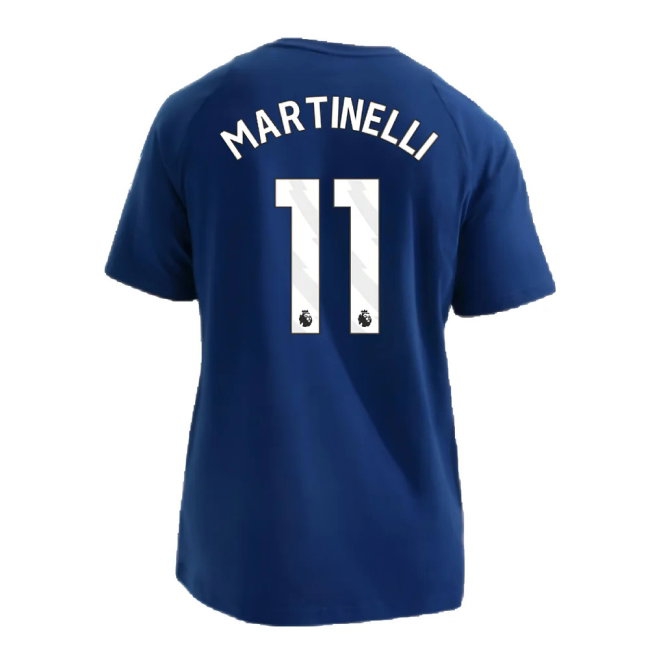 2024-2025 Arsenal Training Tee (Night Sky) (Martinelli 11) — Shop Now