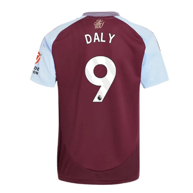 2024-2025 Aston Villa Home Shirt (Daly 9) — Shop Now