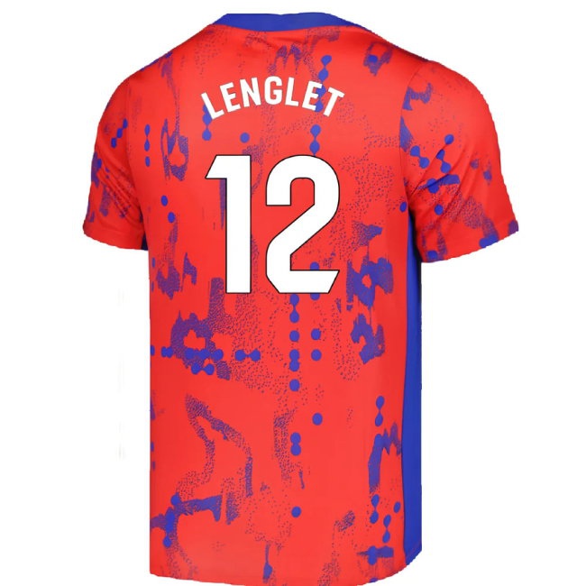 2024-2025 Atletico Madrid Dri-FIT Pre-Match Shirt (Red) (Lenglet 12) — Shop Now