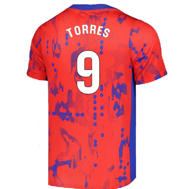 2024-2025 Atletico Madrid Dri-FIT Pre-Match Shirt (Red) (Torres 9) — Buy Now