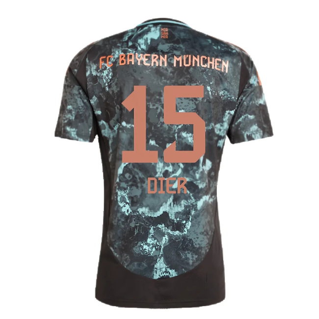 2024-2025 Bayern Munich Away Shirt (Dier 15) — Buy Now