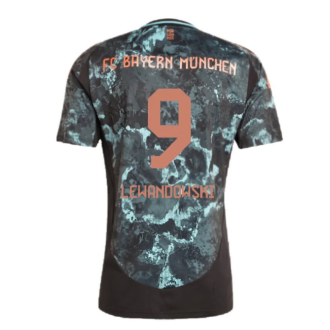 2024-2025 Bayern Munich Away Shirt (Lewandowski 9) — Buy Online