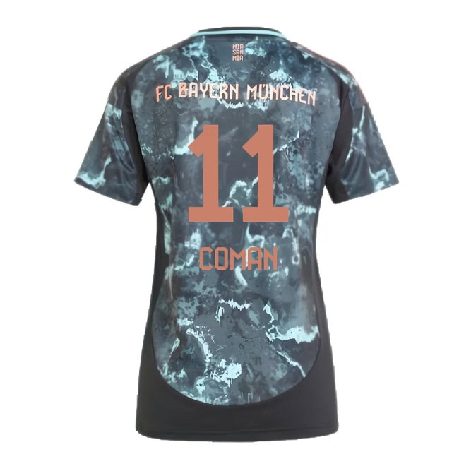 2024-2025 Bayern Munich Away Shirt (Womens) (Coman 11) — Shop Online