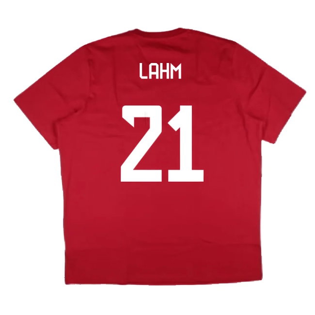 2024-2025 Bayern Munich DNA Graphic Tee (Red) (Lahm 21) — Shop Online
