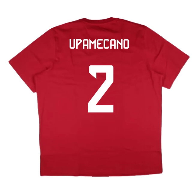 2024-2025 Bayern Munich DNA Graphic Tee (Red) (Upamecano 2) — Shop Online