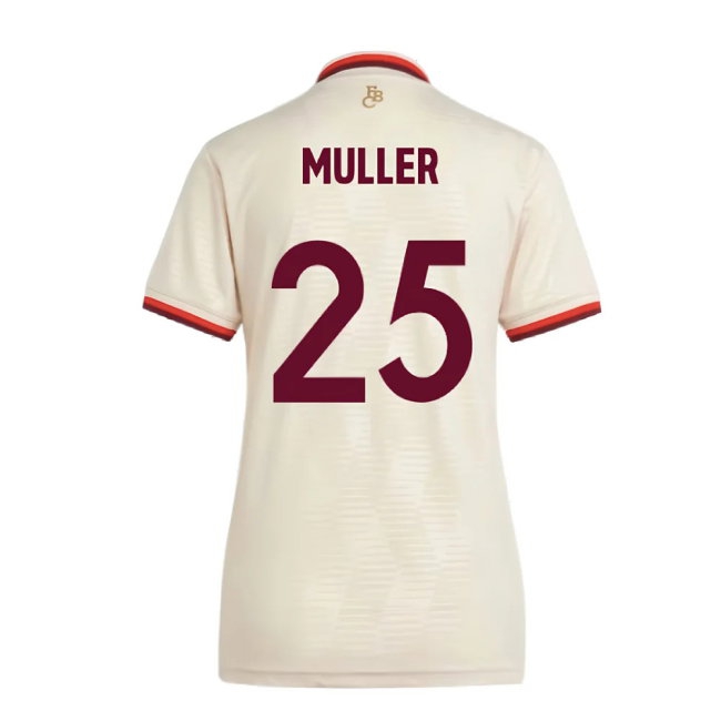 2024-2025 Bayern Munich Third Shirt (Womens) (Muller 25) — Shop Online