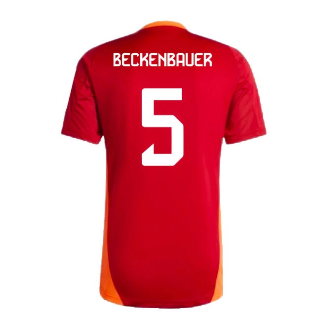 2024-2025 Bayern Munich Training Shirt (Red) (Beckenbauer 5) — Shop Online