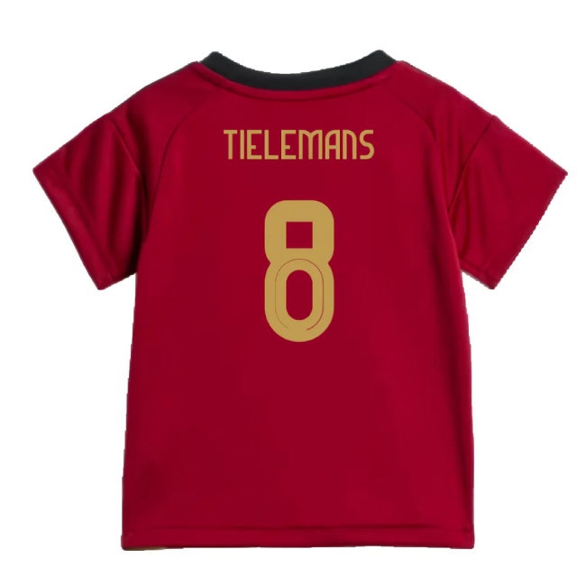2024-2025 Belgium Home Baby Kit (Tielemans 8) — Shop Online