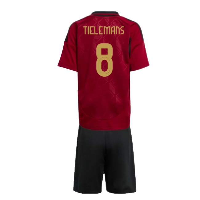 2024-2025 Belgium Home Mini Kit (Tielemans 8) — Shop Now