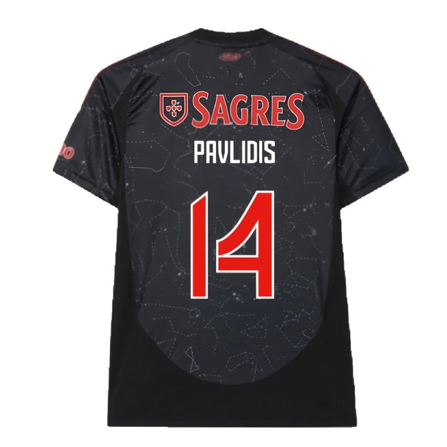 2024-2025 Benfica Away Shirt (Pavlidis 14) — Shop Now