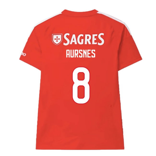 2024-2025 Benfica Home Shirt (Aursnes 8) — Buy Online