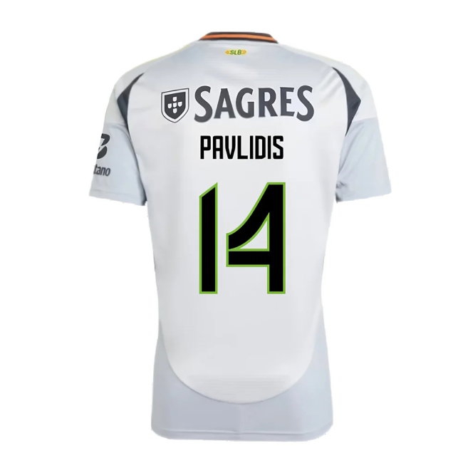 2024-2025 Benfica Third Shirt (Pavlidis 14) — Buy Now