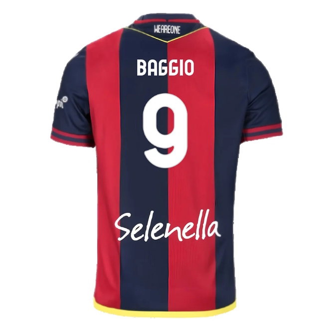 2024-2025 Bologna Home Shirt (Kids) (Baggio 9) — Buy Online