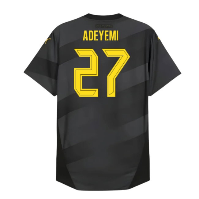 2024-2025 Borussia Dortmund Player Version Away Shirt (Adeyemi 27) — Shop Now