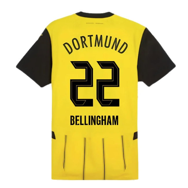2024-2025 Borussia Dortmund Player Version Home Shirt (Bellingham 22) — Buy Now