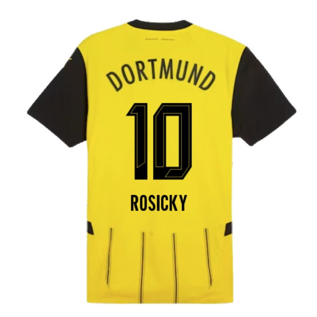 2024-2025 Borussia Dortmund Player Version Home Shirt (Rosicky 10) — Shop Now