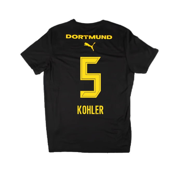 2024-2025 Borussia Dortmund Casuals Tee (Black) (Kohler 5) — Shop Online