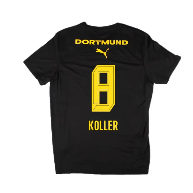 2024-2025 Borussia Dortmund Casuals Tee (Black) (Koller 8) — Shop Now