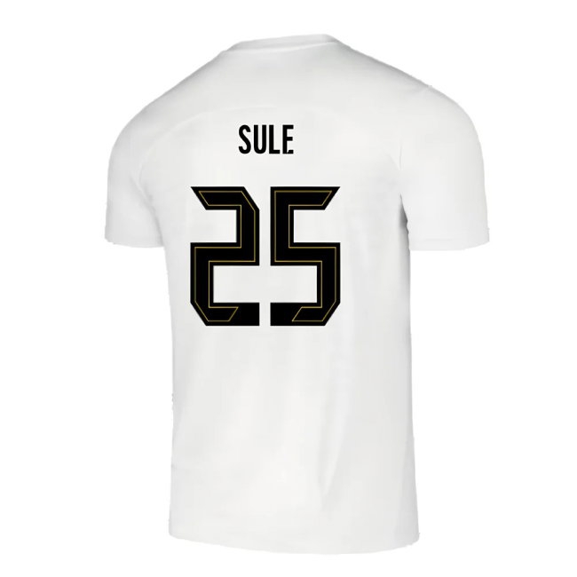 2024-2025 Borussia Dortmund Pre-Match Shirt (White) (Sule 25) — Shop Online
