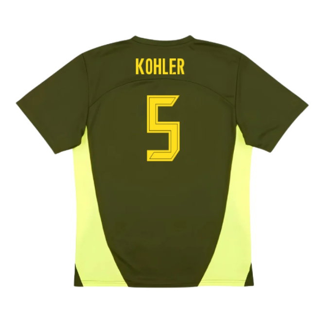 2024-2025 Borussia Dortmund Training Shirt (Myrtle) (Kohler 5) — Shop Now