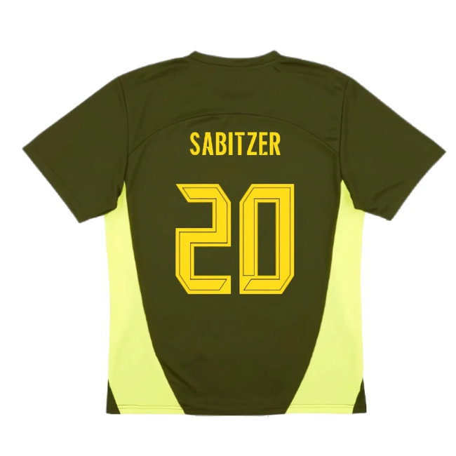 2024-2025 Borussia Dortmund Training Shirt (Myrtle) (Sabitzer 20) — Shop Now