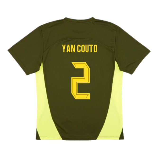 2024-2025 Borussia Dortmund Training Shirt (Myrtle) (Yan Couto 2) — Buy Online