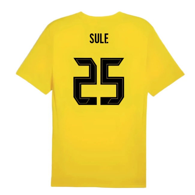 2024-2025 Borussia Dortmund Training Shirt (Yellow) (Sule 25) — Buy Now