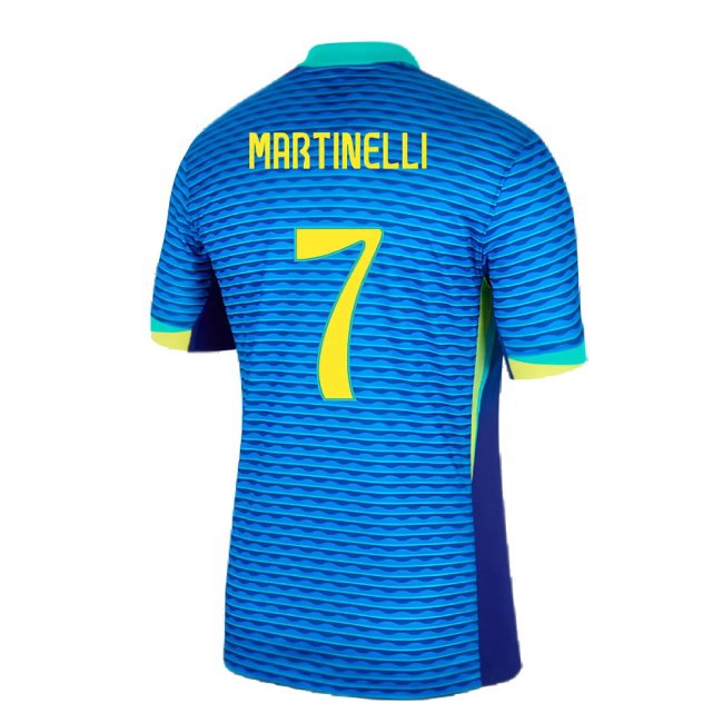2024-2025 Brazil Away Shirt (Martinelli 7) — Shop Online