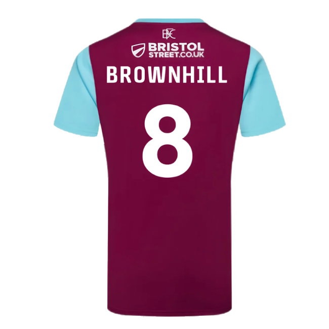 2024-2025 Burnley Home Shirt (Brownhill 8) — Buy Online