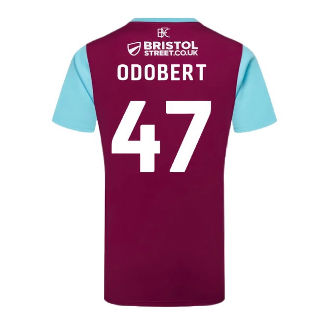 2024-2025 Burnley Home Shirt (Odobert 47) — Shop Online