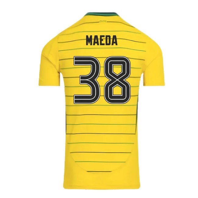 2024-2025 Celtic Away Shirt (No Sponsor) (Maeda 38) — Buy Online