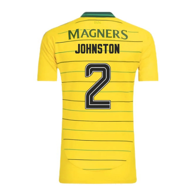 2024-2025 Celtic Away Shirt (Womens) (Johnston 2) — Buy Now