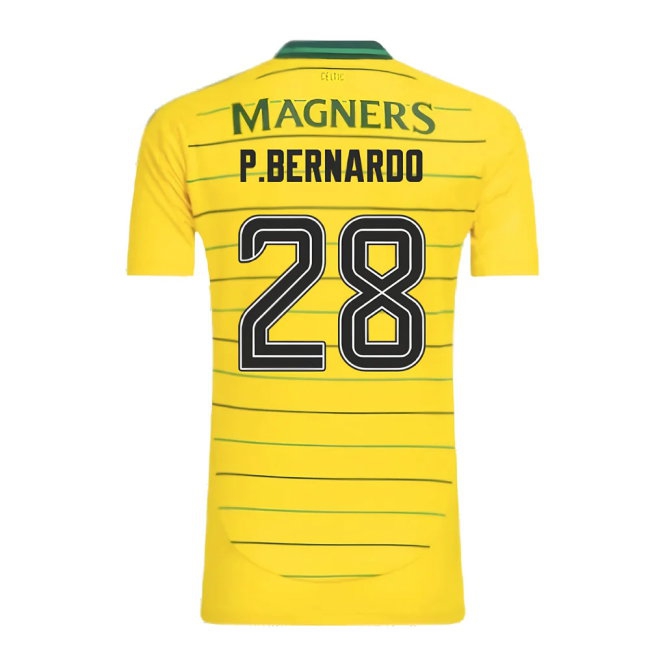 2024-2025 Celtic Away Shirt (Womens) (P.Bernardo 28) — Buy Online
