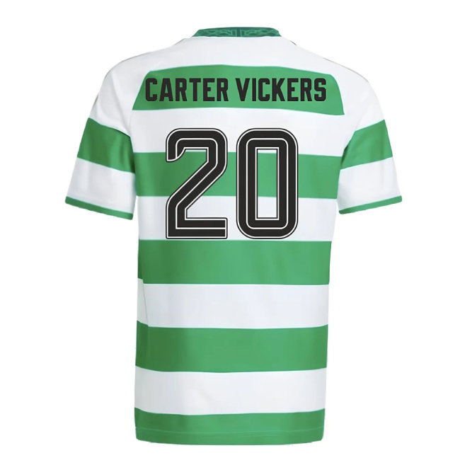 2024-2025 Celtic Home Shirt (Kids) (Carter Vickers 20) — Buy Online