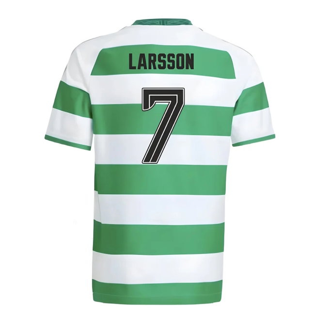 2024-2025 Celtic Home Shirt (Kids) (Larsson 7) — Buy Online