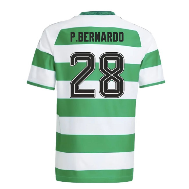2024-2025 Celtic Home Shirt (Kids) (P.Bernardo 28) — Shop Online