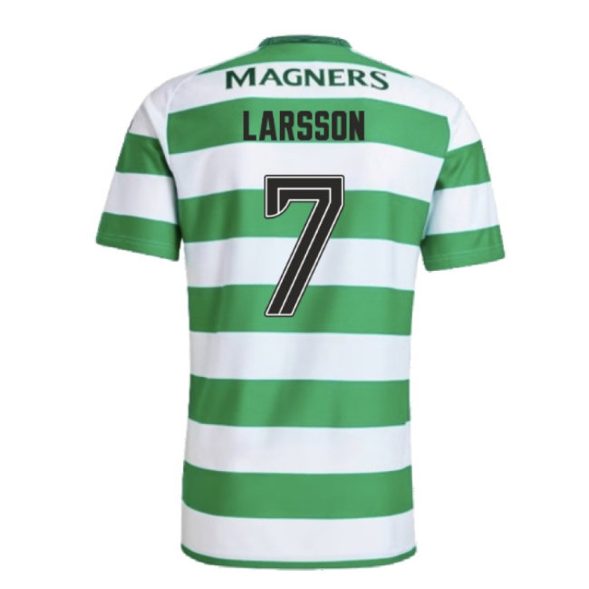 2024-2025 Celtic Home Shirt (Larsson 7) — Buy Online