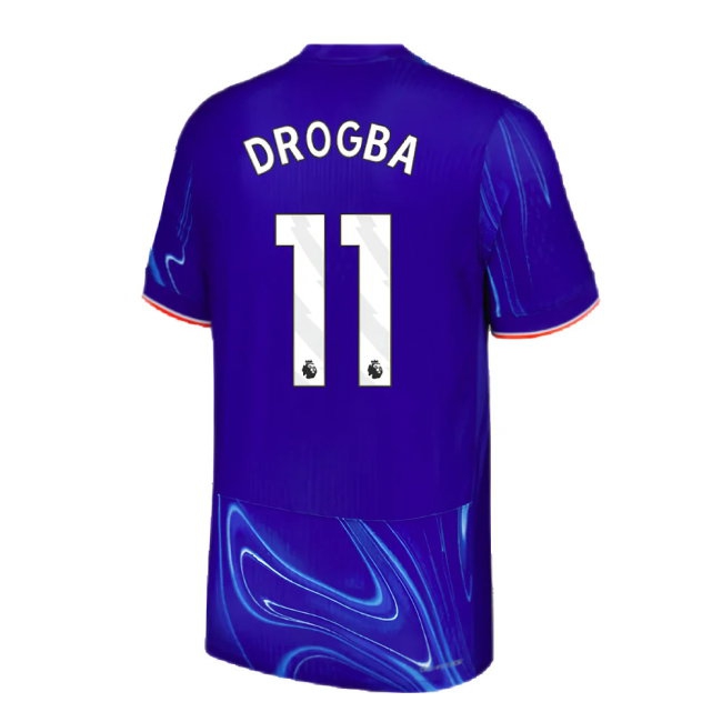 2024-2025 Chelsea Home Player Version Dri-Fit ADV Shirt (Drogba 11) — Buy Online
