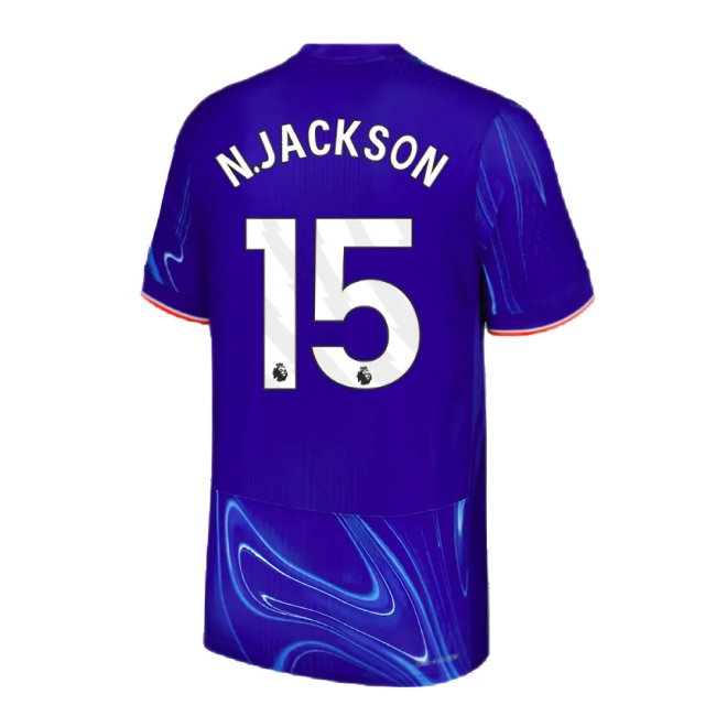 2024-2025 Chelsea Home Player Version Dri-Fit ADV Shirt (N.Jackson 15) — Buy Online