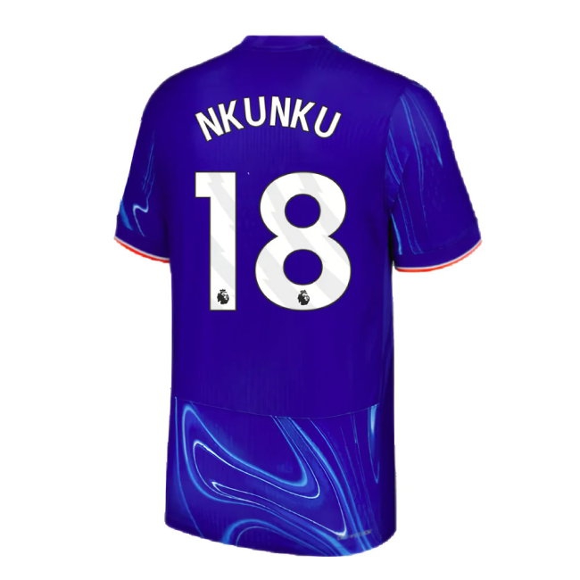 2024-2025 Chelsea Home Player Version Dri-Fit ADV Shirt (Nkunku 18) — Shop Online
