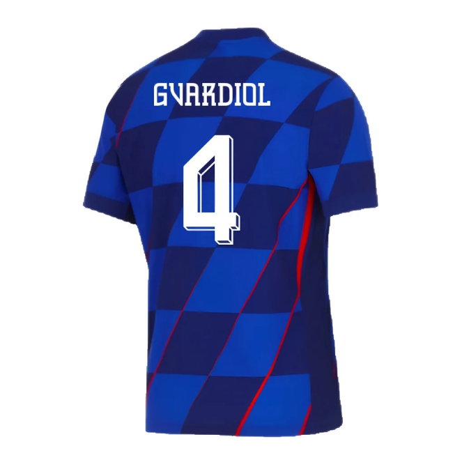 2024-2025 Croatia Away Shirt (Gvardiol 4) — Shop Now