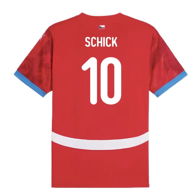 2024-2025 Czech Republic Home Shirt (Schick 10) — Buy Online