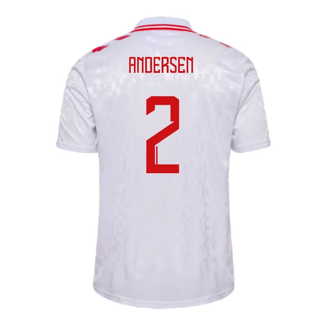 2024-2025 Denmark Away Shirt (Andersen 2) — Shop Online